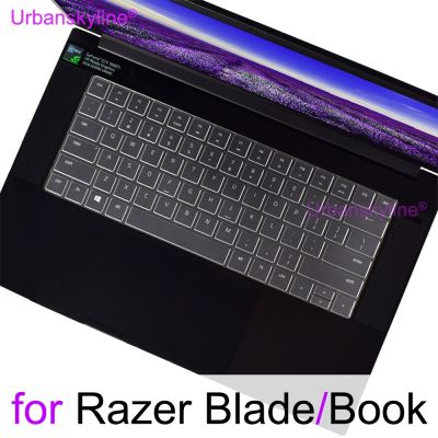 ▪◘ Keyboard Cover for Razer Blade 15 17 Pro 14 Stealth Book 13 2021 2020 2019 2018 Silicone Protector Skin Case Accessories TPU