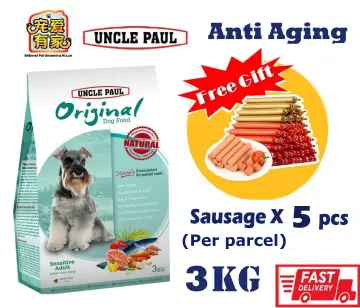 Uncle Paul Original Sensitive Adult/Senior - Indoor Long Hair Dog Food 2KG
