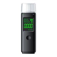 AAVGH 2รุ่น Breathalyzer ทดสอบเครื่องเป่าวัดระดับแอลกอฮอล์จอแสดงผลแอลซีดีดิจิทัลตัวทดสอบความแม่นยำลมหายใจแบบชาร์จไฟได้เครื่องตรวจจับแอลกอฮอล์ตำรวจ