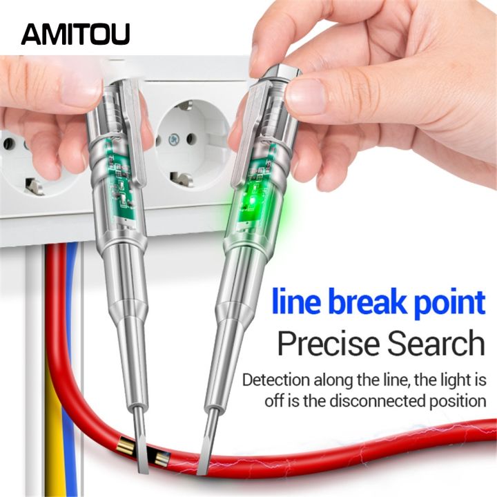 amitou-b13-electric-screwdriver-voltage-tester-led-high-brightness-induction-measuring-pen-24-250v-zero-live-wire-detector-tools