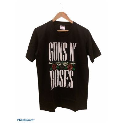 เสื้อวงดนตรี GUNS N ROSES เสื้อยืดชิคๆ สายวินเทจ แฟชั่นผู้ชายผู้หญิง ของมันต้องมี🔥🐳