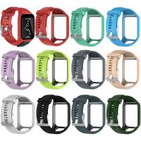 （Bar watchband）สายรัดข้อมือนาฬิกาข้อมือสมาร์ทวอชดนตรีจุดประกายไฟ TomTom 2 3,สายรัดข้อมือสายนาฬิกาซิลิโคนอุปกรณ์เสริมสายรัดนิ่ม