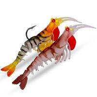 【CW】 1pcs 6g 13g 19g Sinking Eyes Silicone Shrimp Baits Soft Prawn Lures Jig Swimbait Jigging Wobbler