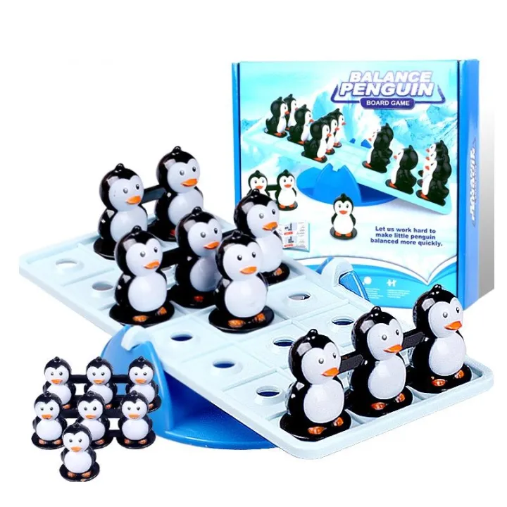 Balance Penguin Inligence Puzzle Game Montessori Mathematics ...