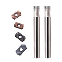 【CW】 HSS CNC milling cutter bar EXN03R plane milling machine alloy cutter bar LNMU0303ZER ultra high feed lathe parts tool EXN03