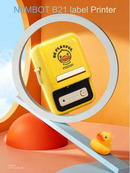 Niimbot Thermal Label Printer Wireless Portable Barcode Label Printer