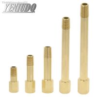 ♨☞┅ Brass Threaded Fitting 1/8 1/4 3/8 BSPT Male to Female 35mm-200mm Length Pipe Joint Connectors Copper Coupler Adapter