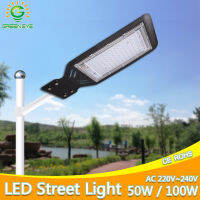 Led ไฟถนน50วัตต์100วัตต์แสงกลางแจ้ง AC 220โวลต์240โวลต์กันน้ำน้ำท่วมไฟโคมไฟติดผนังอุตสาหกรรมสวนทางหลวงพื้นที่ที่จอดรถ