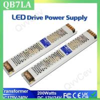 200w Ultra Thin Driver For LED Strips Constant Voltage Power Supply DC 12V 24V Lighting Transformers 200W QB7LA Shop