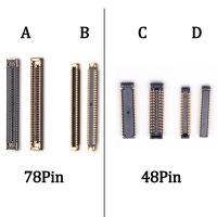 5-10x จอแสดงผล LCD Flex FPC Connector สําหรับ Samsung Galaxy A12 A125 A125F M12 M127 M127F ปลั๊กชาร์จ USB 48 78 Pin