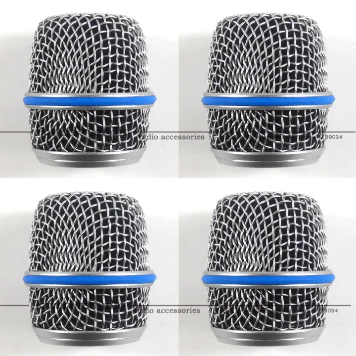4Pcs Microphone Ball Mesh Grille For Shure BETA57A Microphone Accessories Ball Head Replacement