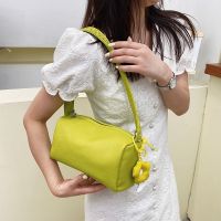 This Year Popular Small Bags Female Trendy Candy Color One-Shoulder Underarm Bag High-End Texture Niche Pillow 【AUG】