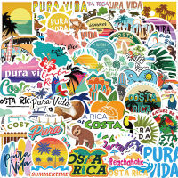 hedeguoji?50Pcs/bag Cartoon Costa Rica Stickers Toy Skateboard Guitar Luggage Car Decals