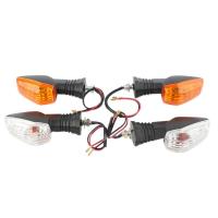 Motorcycle LED Lights with Clear Lenses Turn Signal Blinker Running Light for GSX-R 600/750/1000 K1 K41 Pair