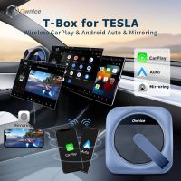 T3 T- ownice สำหรับ Tesla รุ่น3 Y S X Link Siri Voice Wireless CarPlay Android Auto AirPlay Miracast Waze Spotify สำหรับ Apple