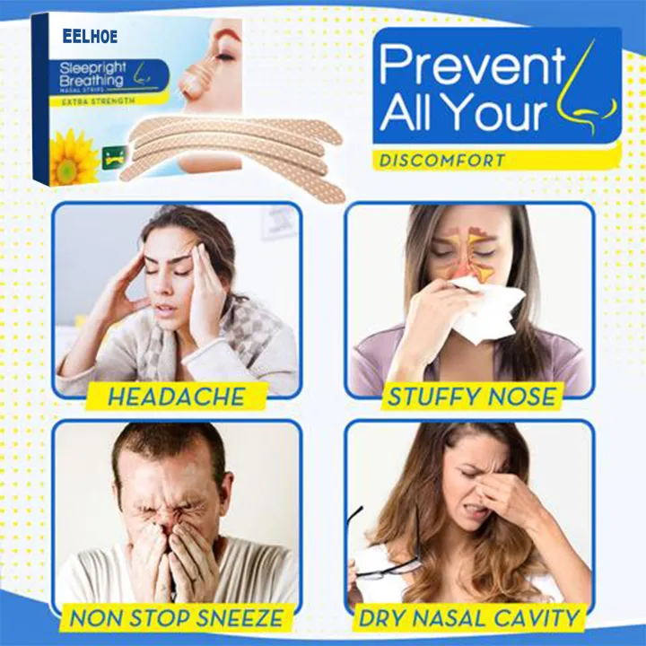 Eelhoe Ventilation Nose Patch Relieves Nasal Congestion Runny Nose and ...