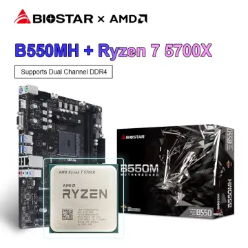 AMD New Ryzen 7 5700X R7 5700X 3.4 GHz 8-Core 16-Thread CPU Processor 7NM