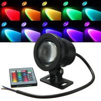 Waterproof RGB LED Light Outdoor Garden Fountain Pool Pond Spotlight Super Bright Underwater Light Lamp With Remote Control