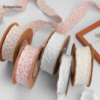 Kewgarden 25mm 38mm 1" 1.5" Flower Ribbon DIY Hair Bow tie Accessories Make Clothing Materials Handmade Tape Crafts 10 Yards Gift Wrapping  Bags