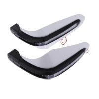 1คู่รถจักรยานยนต์ Handlebar Hand Guards พร้อม LED Hand Guards Protectors สำหรับ ATV Motocross Dirt Bike