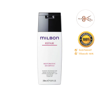 Milbon Restorative Shampoo200ml..มิลบอนด์ รีสโตเรทีฟ แชมพู200มล..ของแท้100%