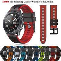 22MMSilicone Wristband For Samsung Galaxy Watch 46mm/3 45mm Gear S3 Classic/Frontier Smartwatch Bracelet Huawei GT2/3 46mm Strap