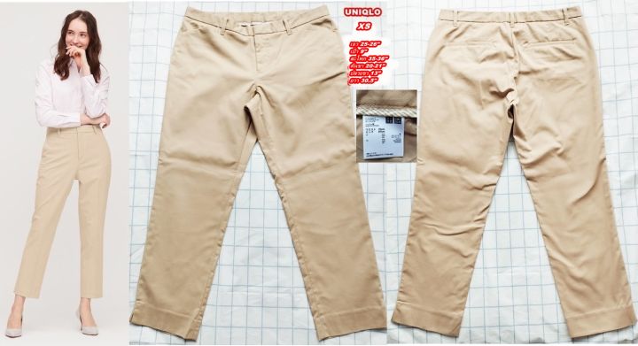 uniqlo-smart-pants-เลือกสี-เลือกไซส์-xs-s-m-l-สภาพเหมือนใหม่-ไม่ผ่านการใช้งาน