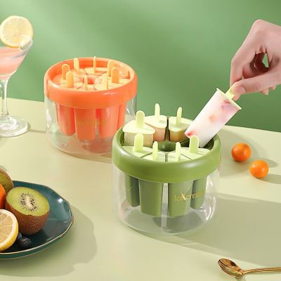 Homemade popsicle popsicle ice cream mold abrasive ice cream homemade frozen ice cream popsicle popsicle popsicle box artifact Ice Maker Ice Cream Mou