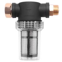 Sediment Filter Attachment Garden Hose Inlet Pressure Washer For Outdoor Gardening Water (100 Mesh Screen) + Extra 100Mesh Filte