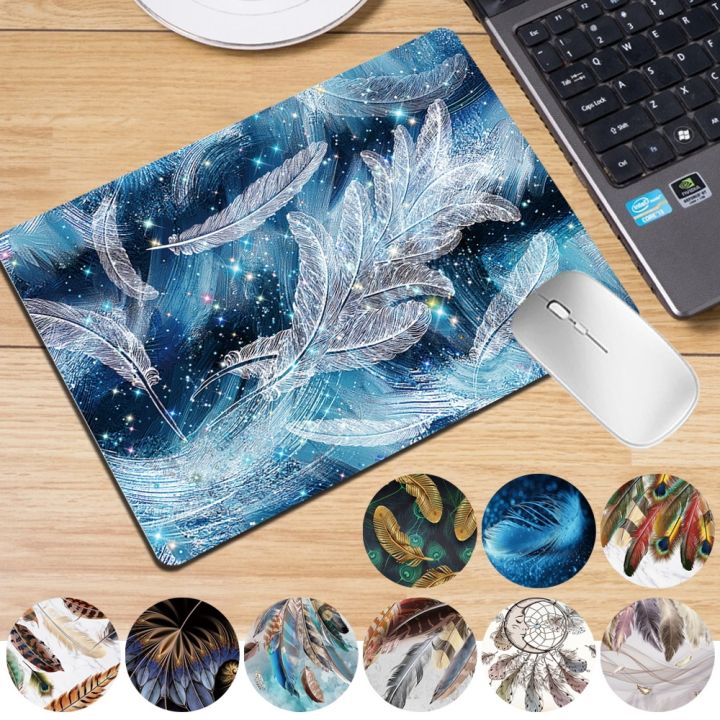 jw-fashion-computer-mousepad-anti-slip-leather-feather-pattern-mousemat-office-laptop