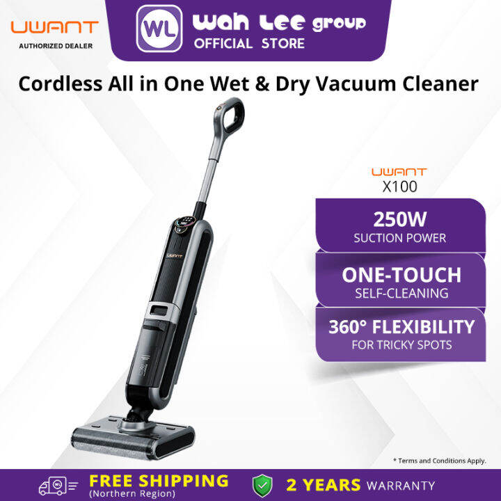 UWANT X100 Cordless All In One / Hair Cutting System Wet Dry Vacuum