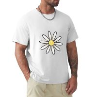 Cute Flower Sticker T-Shirt Black T Shirt Sports Fan T-Shirts Hippie Clothes Clothes For Men