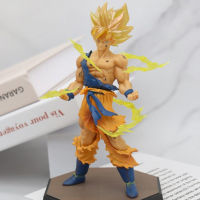 [JP TOY] หุ่นขนาด17ซม.,โมเดลตุ๊กตาขยับแขนขาได้ Goku DBZ อนิเมะดราก้อนบอลลูกชายโกคูซูเปอร์ไซย่า