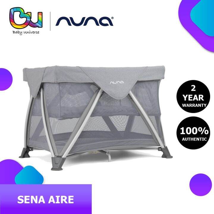 Nuna Sena Aire Playard // Birth to 15kg // 2 Years Warranty Lazada