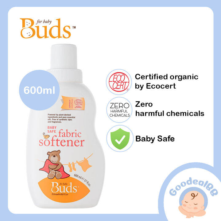 Buds Baby Safe Fabric Softener (600ml) Lazada