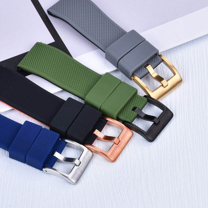 high-quality-rubber-watch-band-quick-release-locking-function-for-smart-watches-silicone-watch-strap-20mm-22mm