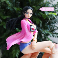Anime Garage Kits Model Sitting Swimsuit Robin Shining Charm One Piece Car Doll Ornaments Jewelry Gift