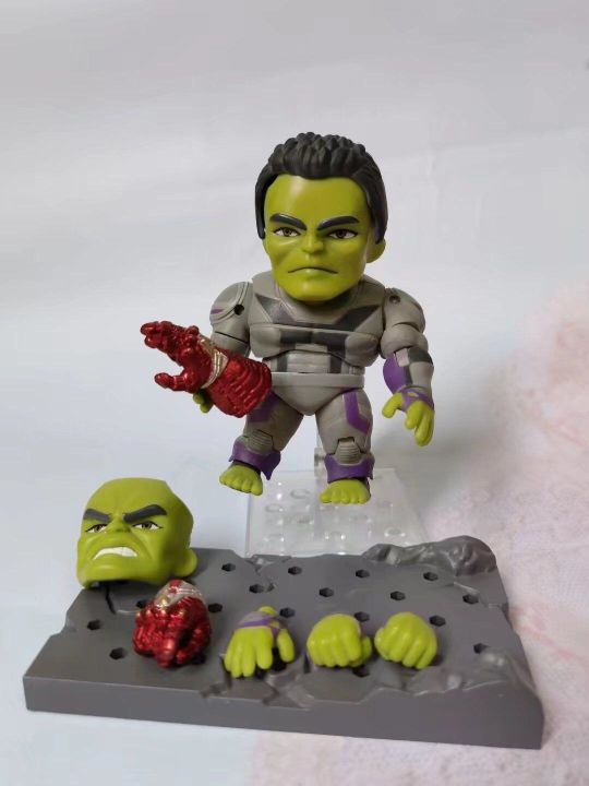 ตุ๊กตาภาพยนตร์-hulk-อเวนเจอร์ฮัลก์ต่อสู้ขั้นสุดท้าย1299-nendoroid-รุ่น-q