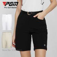 PGM Women Summer Sports Shorts High Waist Quick-Dry Golf Elastic Split Short Trousers Slim Breathable Bottoms Ladies Casual Sweatpant XS-XL