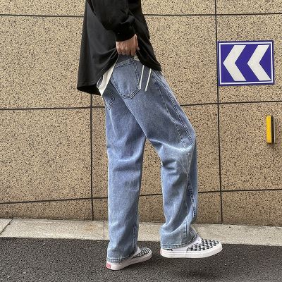 กางเกงยีนส์ผู้ชายคุณภาพสูงรุ่นใหม่【kin18】กางเกงวินเทจ ผชTH