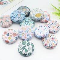 4 Pcs/Lot Round Tin Empty Storage Cans Metal Sealed Jar Packing Boxes Jewelry Candy Box Coin Earrings Headphones Gift Box Storage Boxes