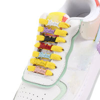 YVONNETR รองเท้าแฟชั่นสีขาวเล็กๆรองเท้าผ้าใบโลหะสังกะสีสีสันสดใสรองเท้ากีฬา