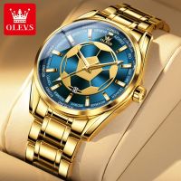 OLEVS 9949 Stainless Steel Band Waterproof Men Wristwatch Casual Quartz Watches For Men Luminous Calendar