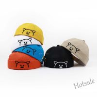 【hot sale】۞ C05 Miki Baby Embroidered Panda Hat/Baby Hat 0-3 Years Old