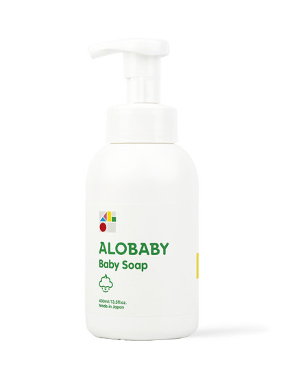 Xà phòng tắm gội toàn thân organic cho trẻ sơ sinh 400ml alobaby baby soap - ảnh sản phẩm 3