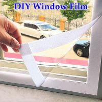 DIY Winter Insulation Window Shrink Film Self-Adhesive Indoor Warmerhard Window Wind-proof Sealing Sticker Soft Glass Film