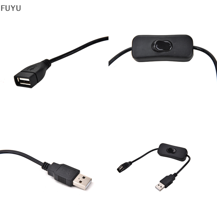 fuyu-สาย-usb-ที่มีสวิทช์ควบคุมพลังงานสำหรับ-raspberry-pi-arduino-usb-on-off-toggle