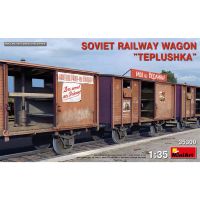 โมเดลประกอบ MiniArt 1/35 MI35300 SOVIET RAILWAY WAGON TEPLUSHKA