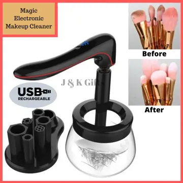 rechargeable makeup brush cleaner and dryer