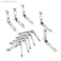 ₪☞ 10 Pcs 90 Degree Folding Hinge Small Zinc Alloy Side Rail Hinge Easy to Install